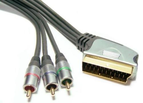 Scart M To RGB M Cable 1.5m